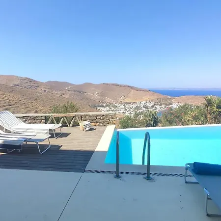 Cycladic Stone House With Pool & Sunset Views Сasa de vacaciones