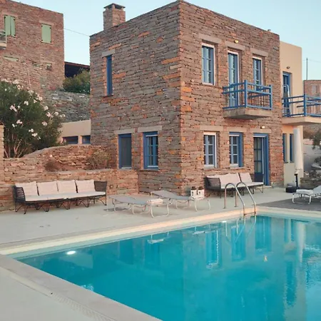 Cycladic Stone House With Pool & Sunset Views Сasa de vacaciones Gialiskari (Kea)