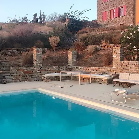 Cycladic Stone House With Pool & Sunset Views Сasa de vacaciones Gialiskari (Kea)